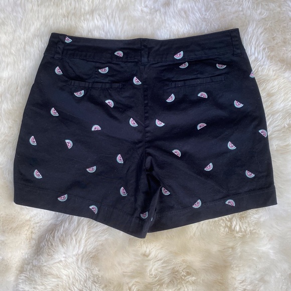 St John’s Bay black watermelon chino shorts - Picture 3 of 5